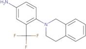 4-(3,4-Dihydro-1H-isoquinolin-2-yl)-3-trifluoromethylphenylamine