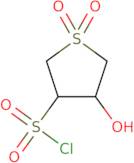 1,1-Dioxo-4-hydroxytetrahydrothiophene-3-sulphonyl chloride