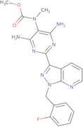 N-[4,6-Diamino-2-[1-[(2-fluorophenyl)methyl]-1H-pyrazolo[3,4-b]pyridin-3-yl]-5-pyrimidinyl]-N-methylcarbamic acid methyl ester