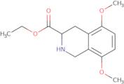 5,8-Dimethoxy-1,2,3,4-tetrhydro-isoquinoline-3-carboxylic acid ethyl ester