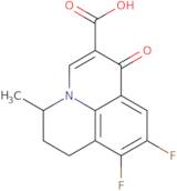 (+,-)-8,9-Difluoro-5-methyl-6,7-dihydro-1-oxo-1H,5H-benzo[i,j]quinoline-2-carboxylic acid