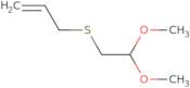 3-((2,2-Dimethoxyethyl)thio)propene