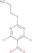 4,6-Dichloro-5-nitro-2-propylthiopyrimidine