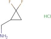 (2,2-Difluorocyclopropyl)methanamine HCl