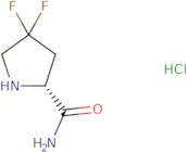 4,4-Difluoro-D-prolinamide hydrochloride