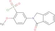 5-(1,3-Dihydro-1-oxo-2H-isoindol-2-yl)-2-methoxybenzenesulfonyl chloride
