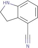 2,3-Dihydro-1H-indole-4-carbonitrile