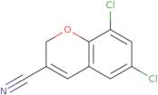 6,8-Dichloro-2H-Chromene-3-Carbonitrile