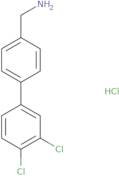 [4-(3,4-Dichlorophenyl)phenyl]methylamine hydrochloride