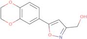 (5-(2,3-Dihydro-1,4-benzodioxin-6-yl)-3-isoxazolyl)methanol