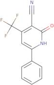 1,2-Dihydro-2-oxo-6-phenyl-4-(trifluoromethyl)3-pyridinecarbonitrile