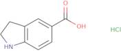 2,3-Dihydro-1H-indole-5-carboxylic acid hydrochloride