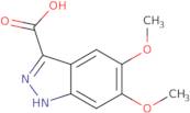 5,6-Dimethoxy-1H-Indazole-3-Carboxylic Acid