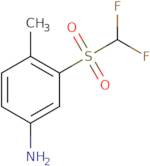 3-Difluoromethanesulfonyl-4-methylaniline