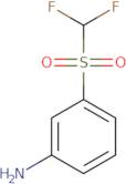 3-[(Difluoromethyl)sulfonyl]-benzenamine