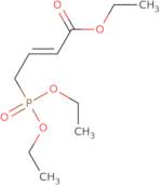 4-(Diethoxyphosphinyl)-2-butenoic acid ethyl ester