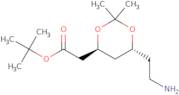 (4S,Trans)-1,1-Dimethylethyl-6-aminoethyl-2,2-dimethyl-1,3-dioxane-4-acetate