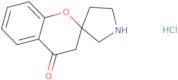 3,4-dihydrospiro[1-benzopyran-2,3'-pyrrolidine]-4-one hydrochloride