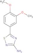 5-(3,4-dimethoxyphenyl)-1,2,4-thiadiazol-3-ylamine