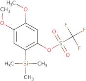 4,5-Dimethoxy-2-(trimethylsilyl)phenyl trifluoromethanesulfonate