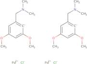 Di-mu-chlorobis[2-[(dimethylamino)methyl]-4,6-dimethoxyphenyl-C,N]dipalladium(II)