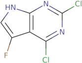 2,4-Dichloro-5-fluoro-7H-pyrrolo[2,3-d]pyrimidine