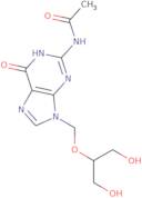 N-[6,9-Dihydro-9-[[2-hydroxy-1-(hydroxymethyl)ethoxy]methyl]-6-oxo-1H-purin-2-yl]acetamide