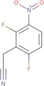 2,6-Difluoro-3-nitrobenzyl cyanide