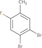 4,5-dibromo-2-fluorotoluene