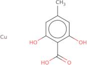 2,6-Dihydroxy-4-methylbenzoic acid copper salt