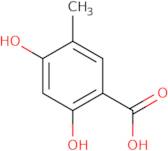 2,4-Dihydroxy-5-methylbenzoic acid