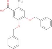 4,5-Dibenzyloxy-2-methylbenzoic acid