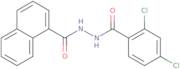 1-(2,4-Dichlorobenzoyl)-2-(1-naphthoyl)hydrazine