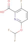 6-(Difluoromethoxy)-3-fluoropyridine-2-carboxylic acid