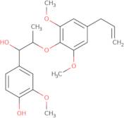 1-(3,4-dimethoxyphenyl)-2-(4-allly-2,6-dimethoxyphenoxy)propan-1-ol