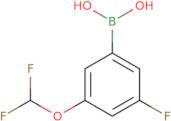 3-(Difluoromethoxy)-5-fluorophenyl)boronic acid