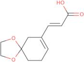 3-(1,4-Dioxaspiro[4.5]dec-7-en-7-yl)-prop-2-enoic acid