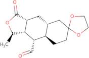 (1'R,3'aR,4'aR,8'aR,9'S,9'aS)-Decahydro-1'-methyl-3'-oxo-spiro[1,3-dioxolane-2,6'(3'H)-naphtho[2,3…