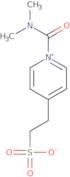1-(Dimethylcarbamoyl)-4-(2-sulfoethyl)pyridinium Hydroxide Inner Salt