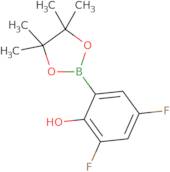 2,4-Difluoro-6-(4,4,5,5-tetramethyl-1,3,2-dioxaborolan-2-yl)phenol