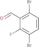 3,6-Dibromo-2-fluorobenzaldehyde