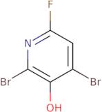 2,4-Dibromo-6-fluoro-3-pyridinol