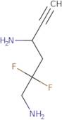 2,2-Difluorohex-5-Yne-1,4-Diamine