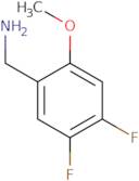 4,5-Difluoro-2-methoxybenzylamine