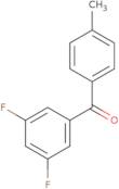 3,5-Difluoro-4'-Methylbenzophenone