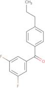 3,5-Difluoro-4'-n-Propylbenzophenone