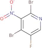2,4-Dibromo-5-fluoro-3-nitropyridine