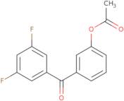 3-(3,5-Difluorobenzoyl)phenyl acetate