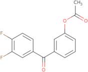 3-(3,4-Difluorobenzoyl)phenyl acetate