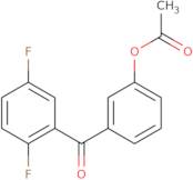 3-(2,5-Difluorobenzoyl)phenyl acetate